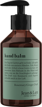 Handbalsam Rosemary & Ginger  Jean&Len