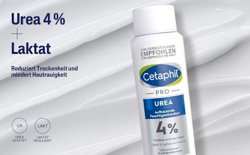Cetaphil Pro Urea 4% Feuchtigkeitslotion  Cetaphil