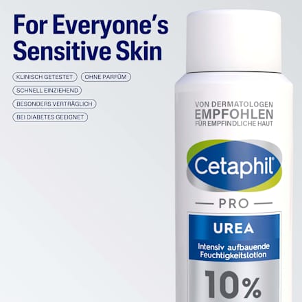 Cetaphil Pro Urea 10% Feuchtigkeitslotion extrem TH Cetaphil