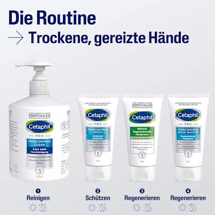 Cetaphil Pro ItchControl Clean Extra milde Handreinigung Cetaphil
