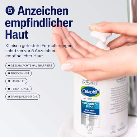 Cetaphil Pro ItchControl Clean Extra milde Handreinigung Cetaphil