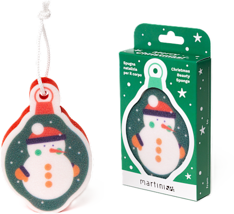 Spugna natalizia per il corpo assort. martini SPA