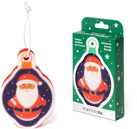 Spugna natalizia per il corpo assort. martini SPA