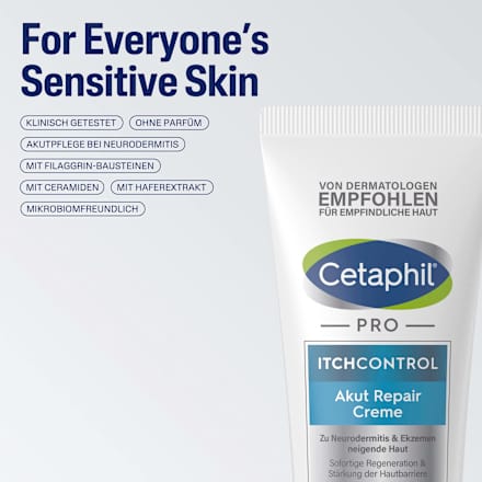Cetaphil Pro ItchControl Akut Repair Creme Cetaphil