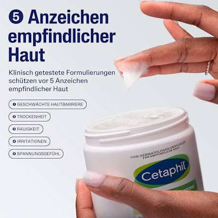 Cetaphil Feuchtigkeitscreme für trockene, empfindliche Haut Cetaphil