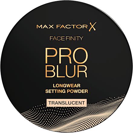 sypký transparentní pudr Facefinity MAX FACTOR