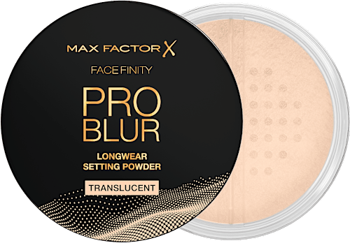 sypký transparentní pudr Facefinity MAX FACTOR