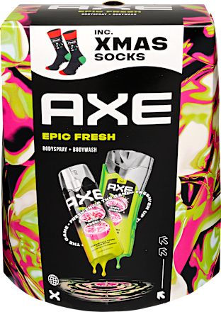 Epic fresh férfi deo spray és tusfürdő ajándékcsomag AXE