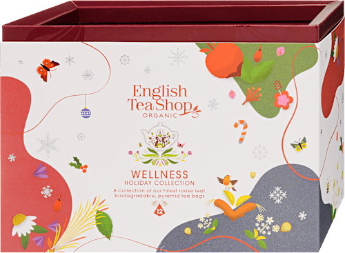 Bio karácsonyi teaválogatás, Wellness Collection, 3x4 db filter English Tea Shop