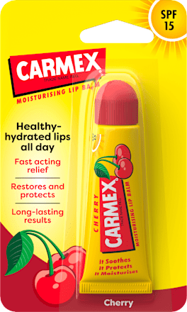 Balsam reparator cu aromă de cireșe pentru buze uscate și crăpate  Carmex