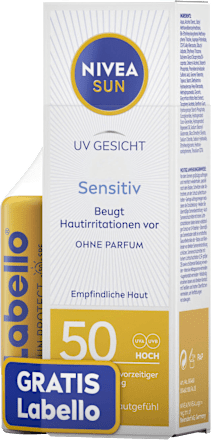 Sonnencreme Gesicht Sensitiv LSF50 NIVEA SUN