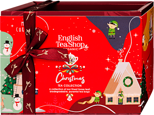 Bio karácsonyi teaválogatás, 6x2 db teafilter English Tea Shop