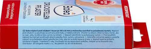 Lábvédő tapasz, méretre vágható Balea