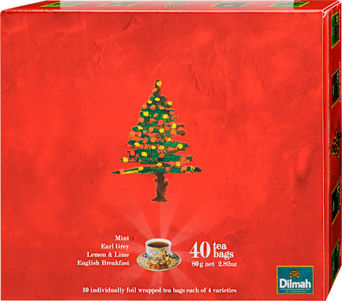 Teaválogatás ajándékcsomag, 4x10 filter Dilmah