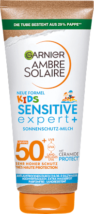Sonnenmilch Kids Ambre Sensitive LSF 50+ Garnier Ambre Solaire