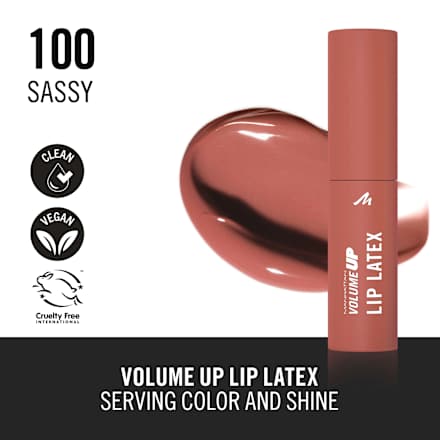 Lippenstift Volume Up Lip Latex 100 Sassy MANHATTAN Cosmetics