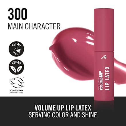 Lippenstift Volume Up Lip Latex 300 Main Character MANHATTAN Cosmetics