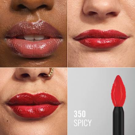 Lippenstift Volume Up Lip Latex 350 Spicy MANHATTAN Cosmetics