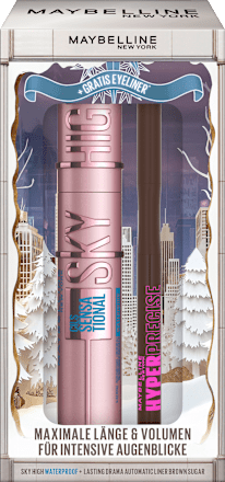 Mascaraset Sky High Waterproof & Eyeliner 30 Brown MAYBELLINE NEW YORK