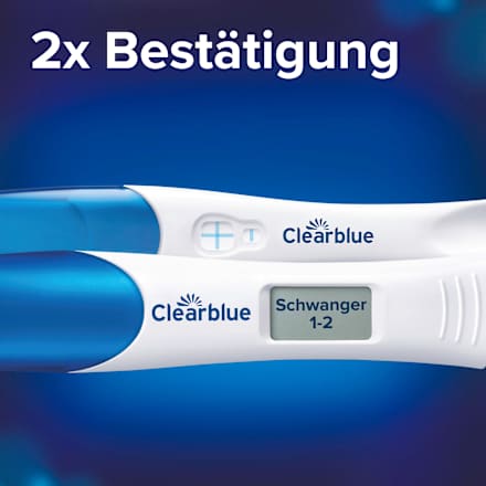 Schwangerschaftstest Double-Check Clearblue