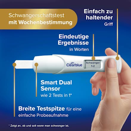 Schwangerschaftstest Double-Check Clearblue