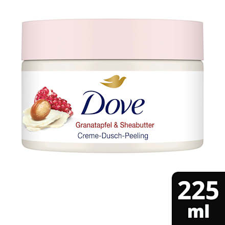 Cremedusche Peeling Granatapfel & Sheabutter Dove