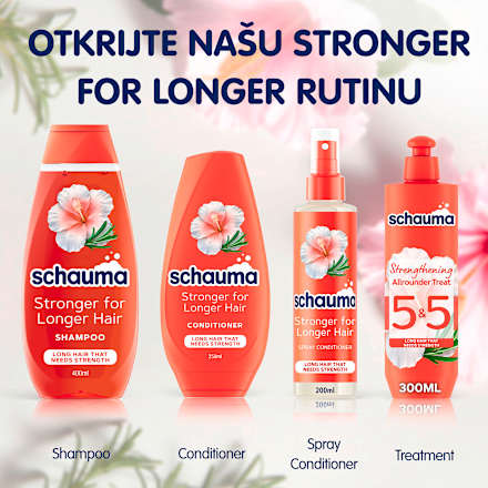 Stronger for Longer Hair regenerator za kosu schauma