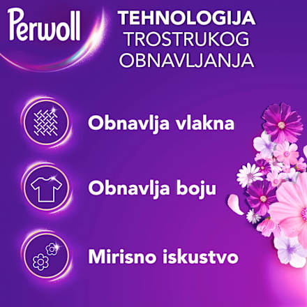 renew BLOSSOM Tečni detergent, 40 pranja Perwoll