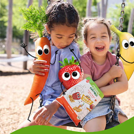 Kindersnack Knusper-Wellen BBQ-Style mild ab 3 Jahren Freche Freunde