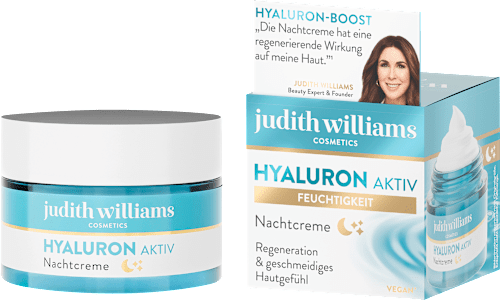 Nachtcreme Hyaluron Aktiv judith williams COSMETICS