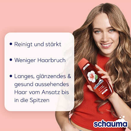Shampoo Stronger for Longer schauma