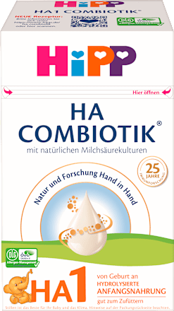 HA Combiotik 1 – početna mliječna hrana za dojenčad HiPP