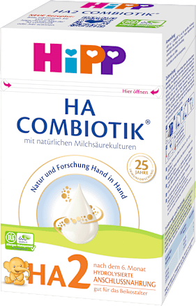 HA Combiotik 2 – mliječna hrana za bebe, 6+ mj. HiPP