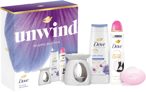 Darčekové balenie unwind  Dove