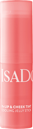 Blush Stick Lip & Cheek Tint Cooling Jelly 10 Coral Rouge IsaDora