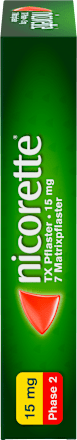 nicorette TX Pflaster 15 mg Nicotin Transdermales Pflaster nicorette