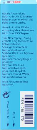 Olynth 0,1% N Schnupfen Dosierspray 10 mg Xylometazolinhydrochlorid, Lösung Olynth