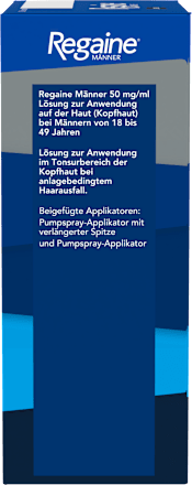 Regaine Männer 50 mg/ml Minoxidil Lösung (3x60 ml) Regaine