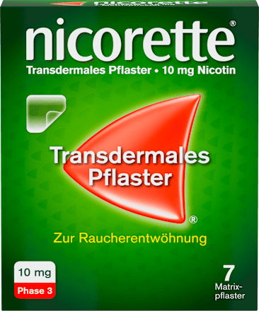 nicorette TX Pflaster 10 mg Nicotin Transdermales Pflaster  nicorette