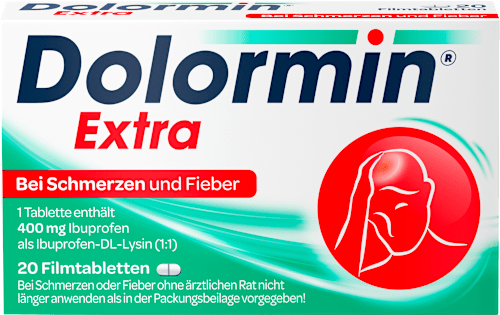 Dolormin Extra 400 mg Ibuprofen Filmtabletten Dolormin