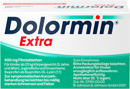 Dolormin Extra 400 mg Ibuprofen Filmtabletten Dolormin