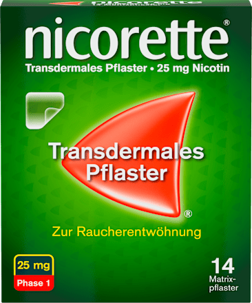 nicorette TX Pflaster&nbsp;25 mg Nicotin nicorette