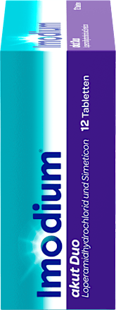 Imodium akut Duo 2 mg/125 mg Tabletten Imodium