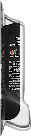 nicorette fruit & mint Spray 1 mg Nicotin/Sprühstoß nicorette