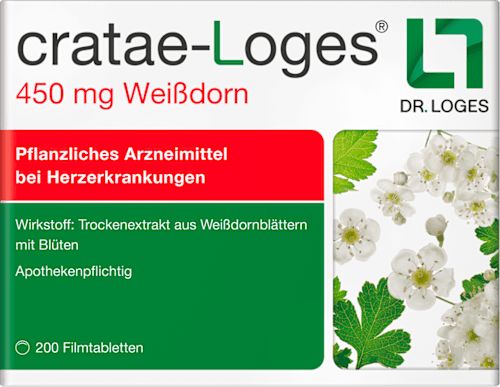 cratae-Loges 450 mg Weißdorn Filmtabletten cratae-Loges