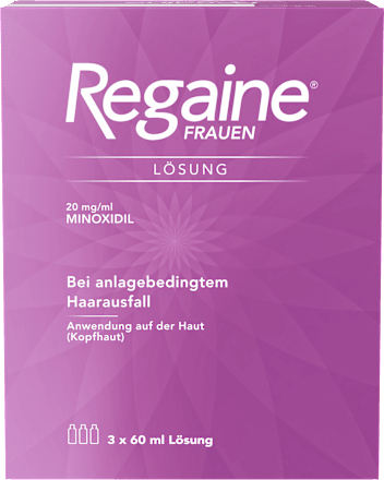 Regaine Frauen 20 mg/ml Minoxidil Lösung (3x60 ml) Regaine