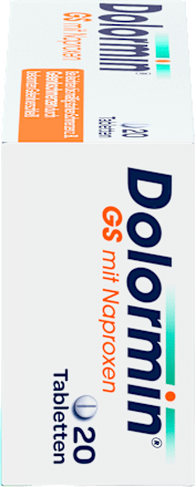 Dolormin GS mit 250 mg Naproxen Tabletten Dolormin
