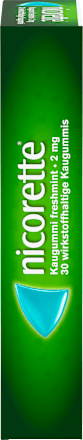 nicorette Kaugummi 2 mg Nicotin freshmint nicorette