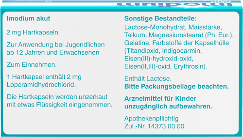 Imodium akut Hartkapseln Imodium
