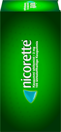 nicorette Kaugummi 2 mg Nicotin whitemint nicorette